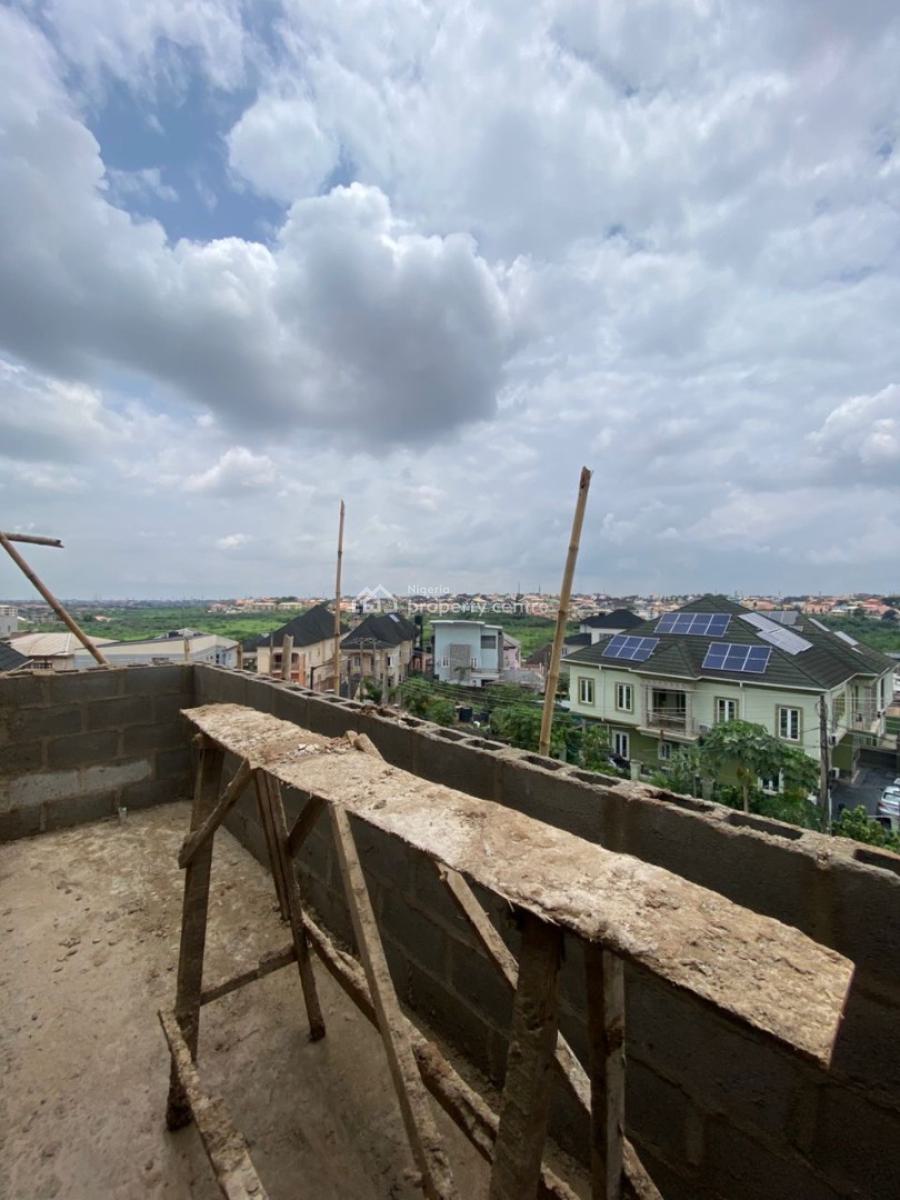 Modern 4 Units of 4 Bedroom Semi Detached Duplex with Bq, Gateway Zone, Gra Phase 1, Magodo, Lagos, Semi-detached Duplex for Sale