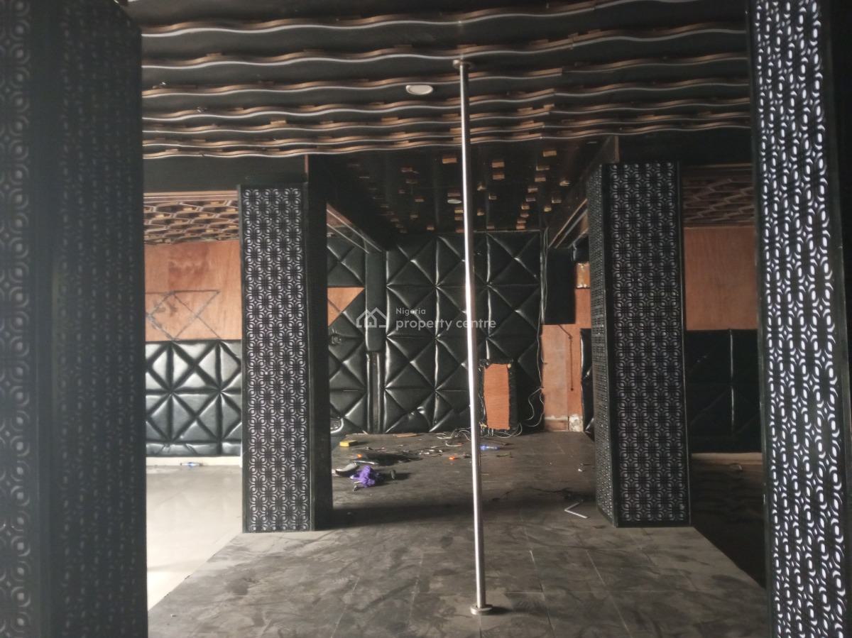 Commercial Space Upstairs Directly Facing The Road, Ado, Ajah, Lagos, Office Space for Rent