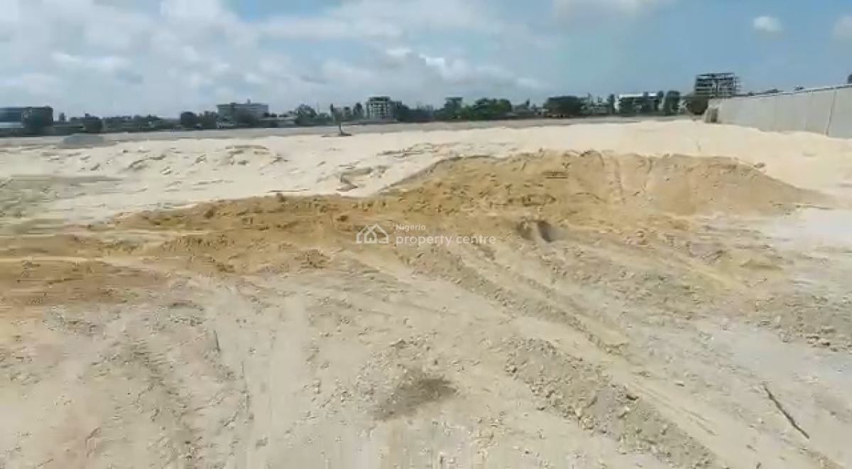 Waterfront Land Measured at 4300sq, Victoria Island (vi), Lagos, Commercial Land for Sale