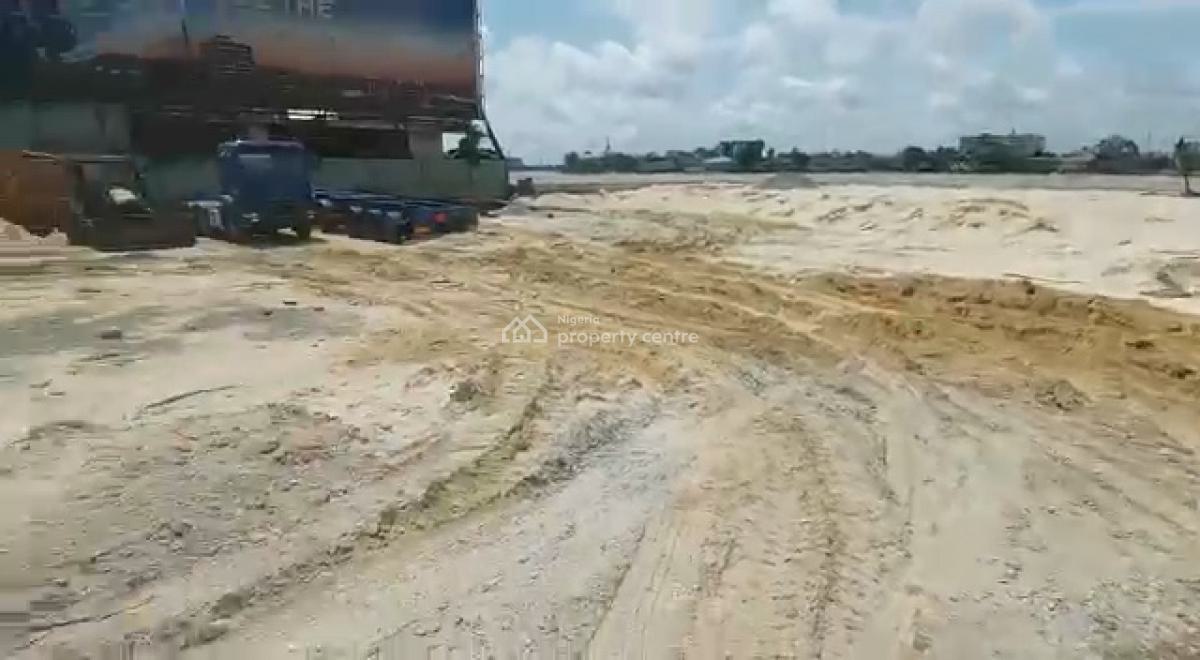 Waterfront Land Measured at 4300sq, Victoria Island (vi), Lagos, Commercial Land for Sale