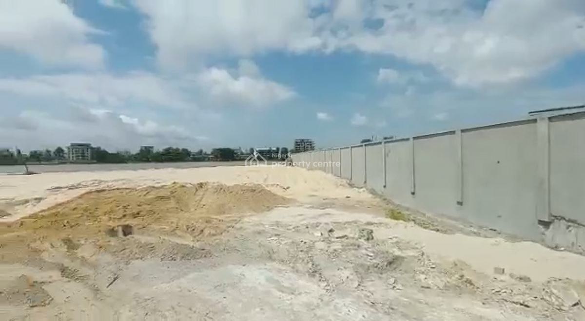 Waterfront Land Measured at 4300sq, Victoria Island (vi), Lagos, Commercial Land for Sale