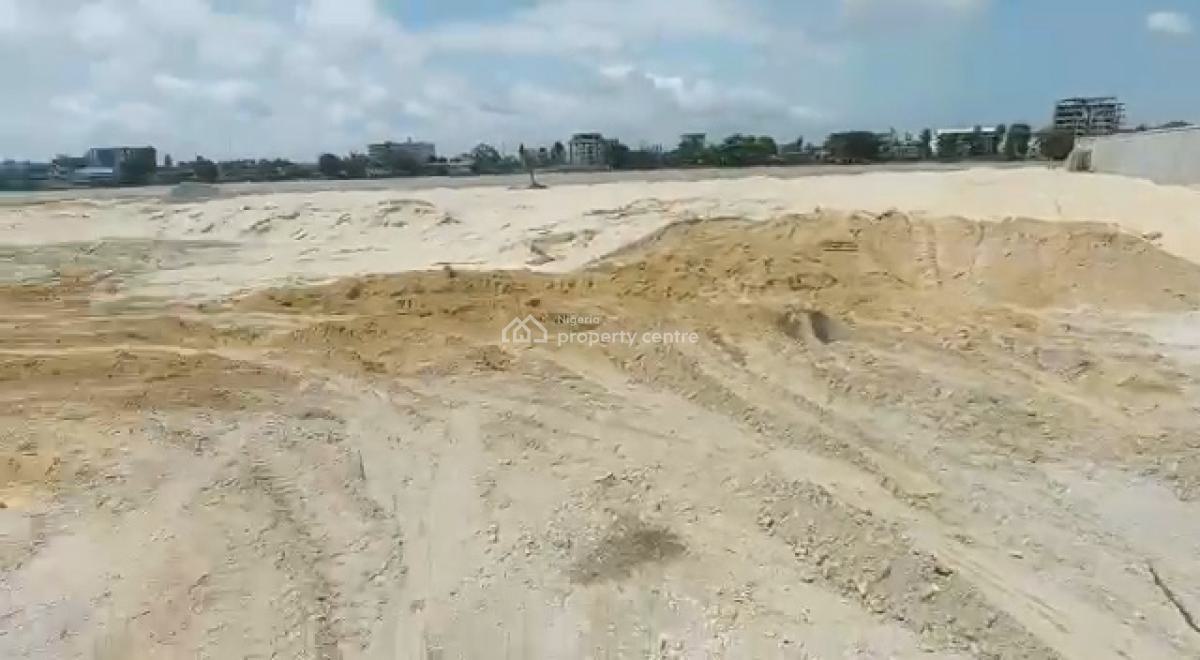 Waterfront Land Measured at 4300sq, Victoria Island (vi), Lagos, Commercial Land for Sale