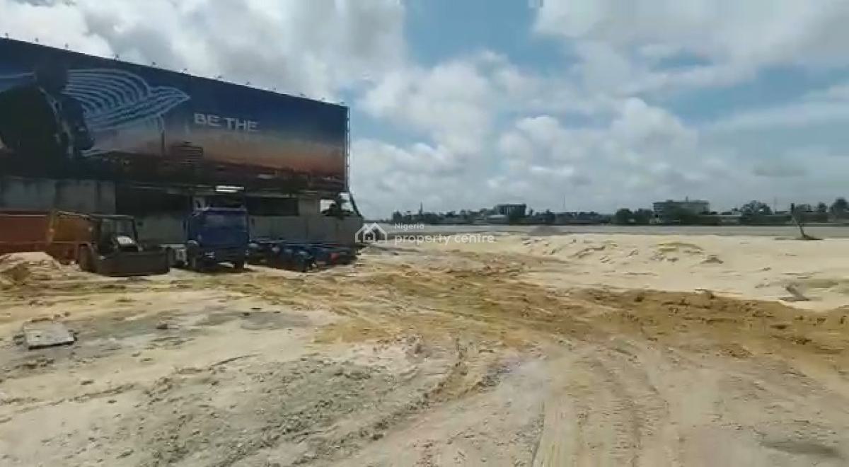 Waterfront Land Measured at 4300sq, Victoria Island (vi), Lagos, Commercial Land for Sale