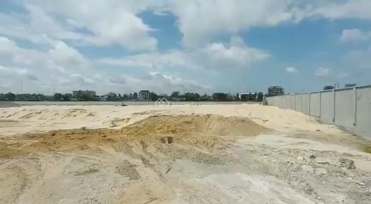 Waterfront Land Measured at 4300sq, Victoria Island (vi), Lagos, Commercial Land for Sale
