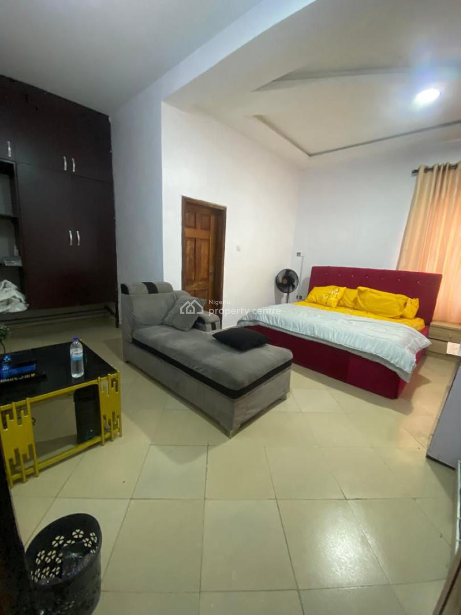Furnished  Studio Apartment with Kitchen, Lagos Business School (lbs), Ajah, Lagos, Self Contain (single Rooms) for Rent