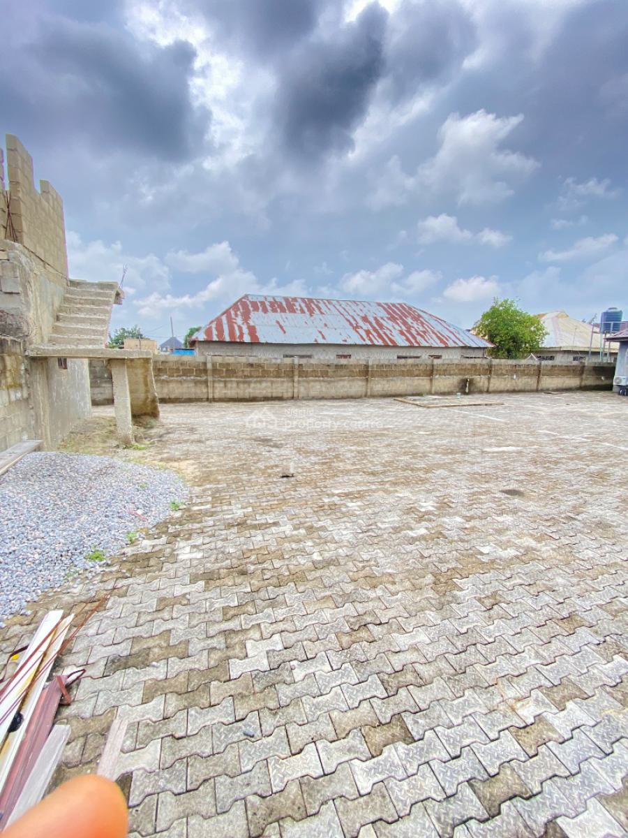 Spacious 3 Bedroom Detached Bungalow Bq on a Full Plot of Land, Peaceland, Ogombo, Ajah, Lagos, Detached Bungalow for Sale