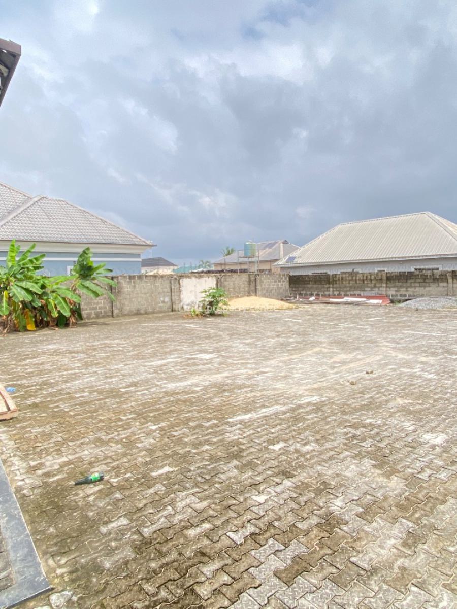 Spacious 3 Bedroom Detached Bungalow Bq on a Full Plot of Land, Peaceland, Ogombo, Ajah, Lagos, Detached Bungalow for Sale
