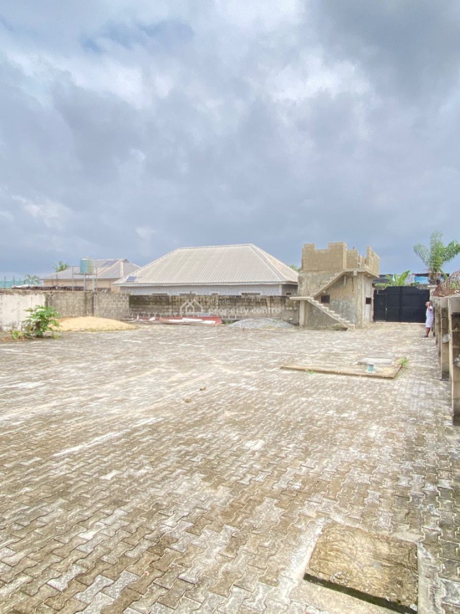 Spacious 3 Bedroom Detached Bungalow Bq on a Full Plot of Land, Peaceland, Ogombo, Ajah, Lagos, Detached Bungalow for Sale
