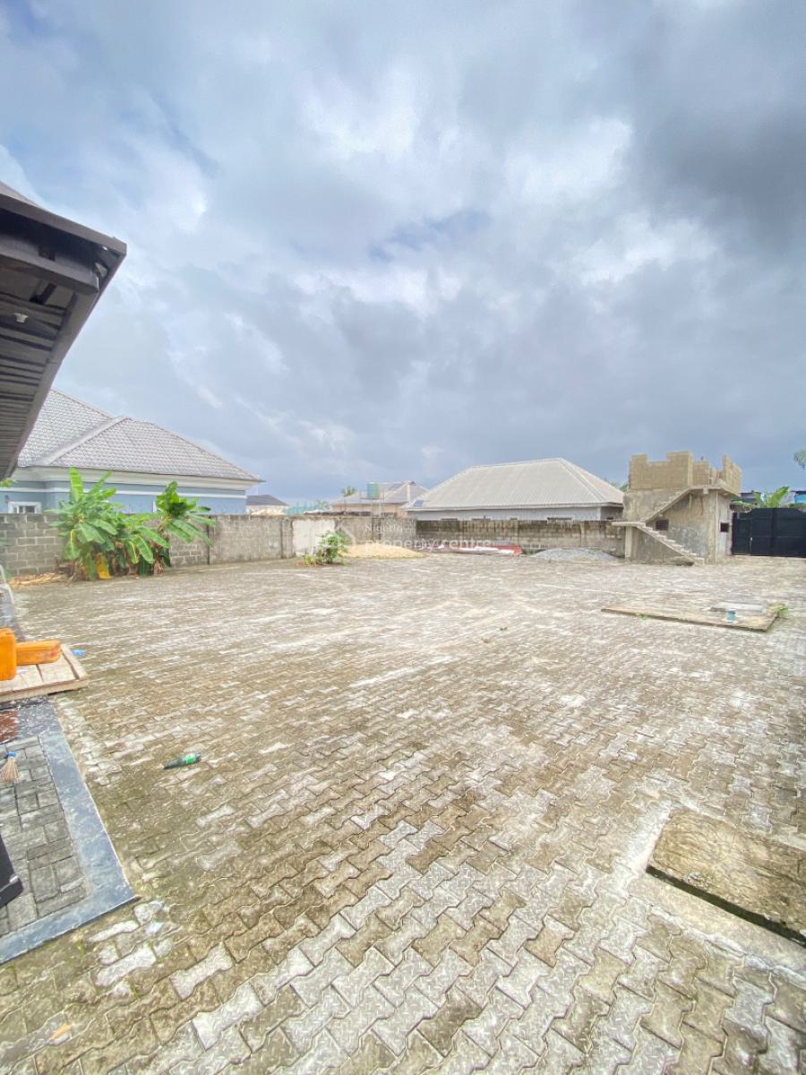 Spacious 3 Bedroom Detached Bungalow Bq on a Full Plot of Land, Peaceland, Ogombo, Ajah, Lagos, Detached Bungalow for Sale
