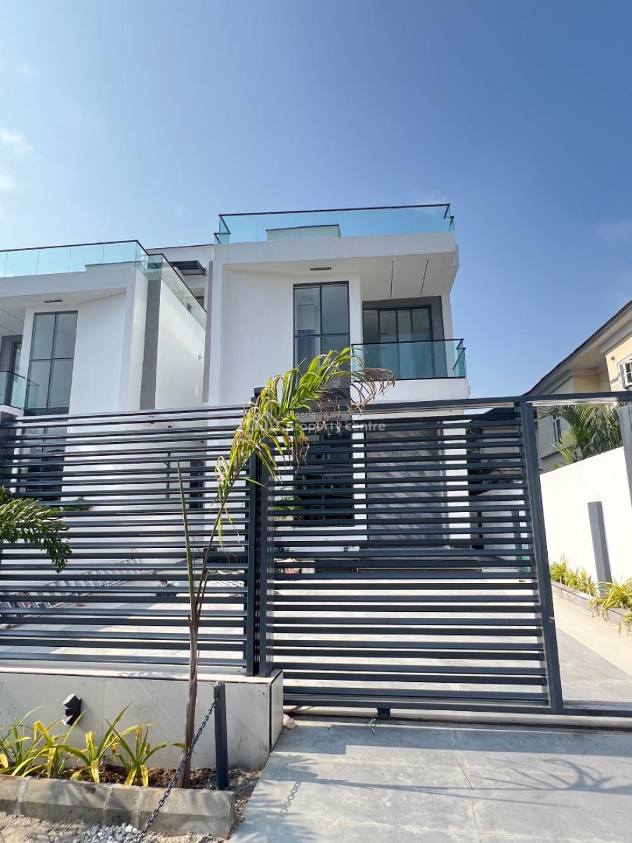 Luxury Five Bedrooms Detached Duplex with Swimming Pool Cinema and Gym, Chevron, Lekki Phase 1, Lekki, Lagos, Detached Duplex for Sale