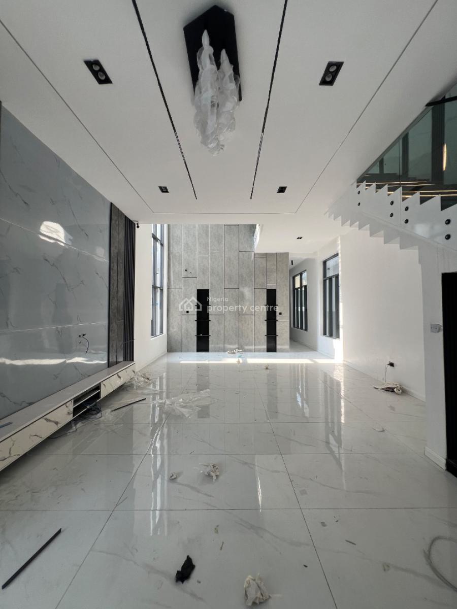 Luxury Five Bedrooms Detached Duplex with Swimming Pool Cinema and Gym, Chevron, Lekki Phase 1, Lekki, Lagos, Detached Duplex for Sale