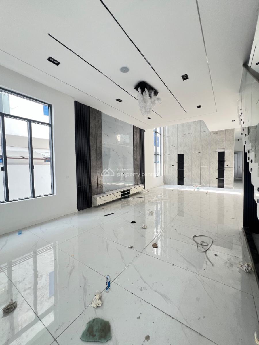 Luxury Five Bedrooms Detached Duplex with Swimming Pool Cinema and Gym, Chevron, Lekki Phase 1, Lekki, Lagos, Detached Duplex for Sale