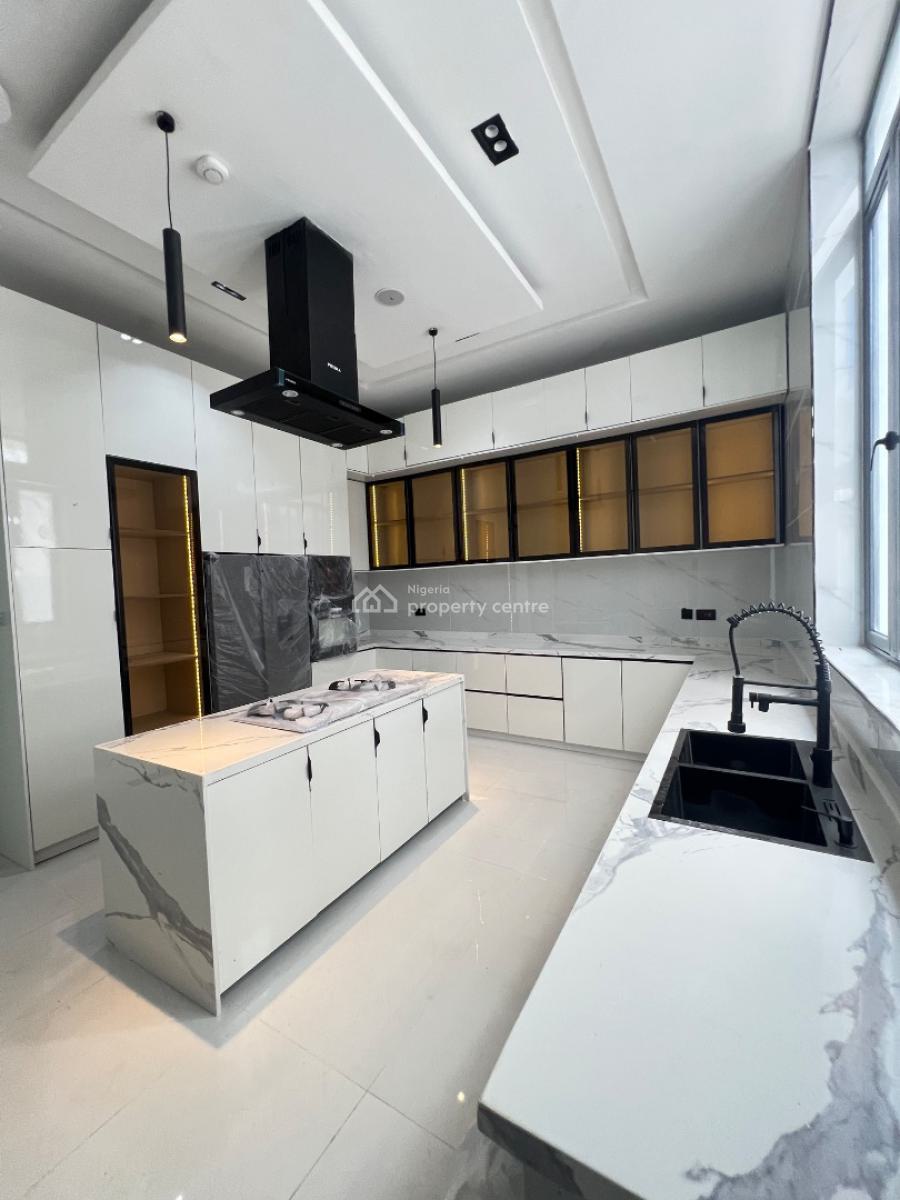 Luxury Five Bedrooms Detached Duplex with Swimming Pool Cinema and Gym, Chevron, Lekki Phase 1, Lekki, Lagos, Detached Duplex for Sale