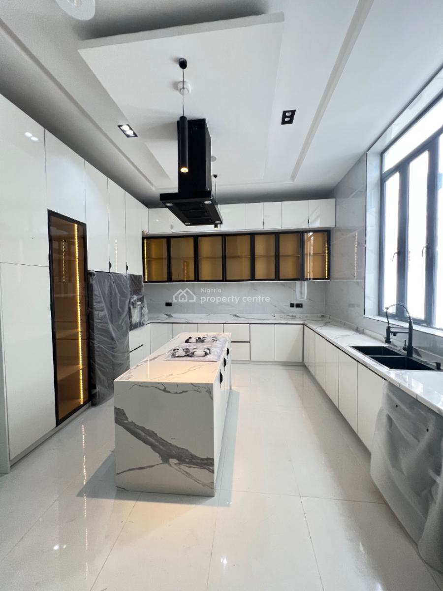 Luxury Five Bedrooms Detached Duplex with Swimming Pool Cinema and Gym, Chevron, Lekki Phase 1, Lekki, Lagos, Detached Duplex for Sale