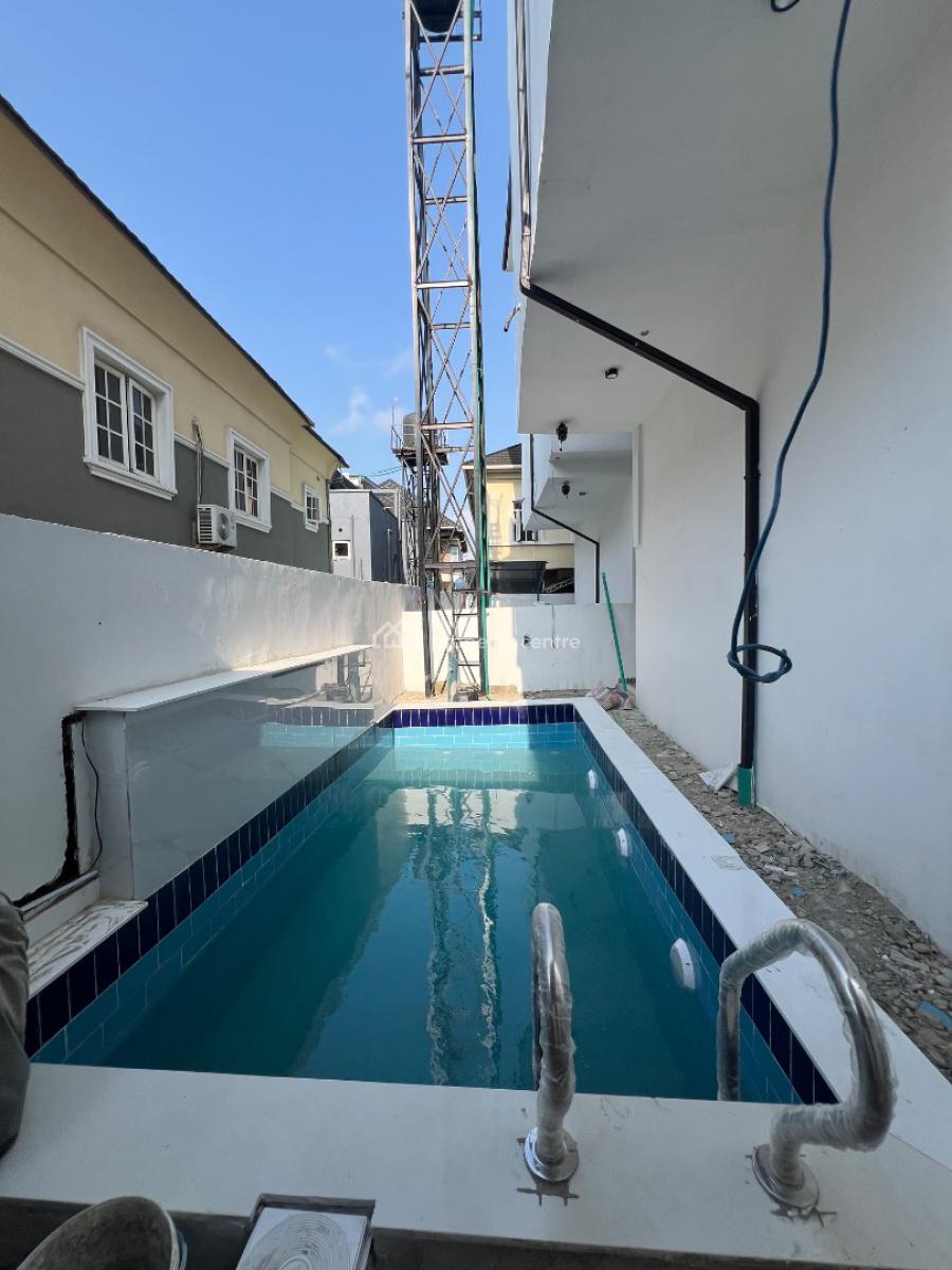 Luxury Five Bedrooms Detached Duplex with Swimming Pool Cinema and Gym, Chevron, Lekki Phase 1, Lekki, Lagos, Detached Duplex for Sale