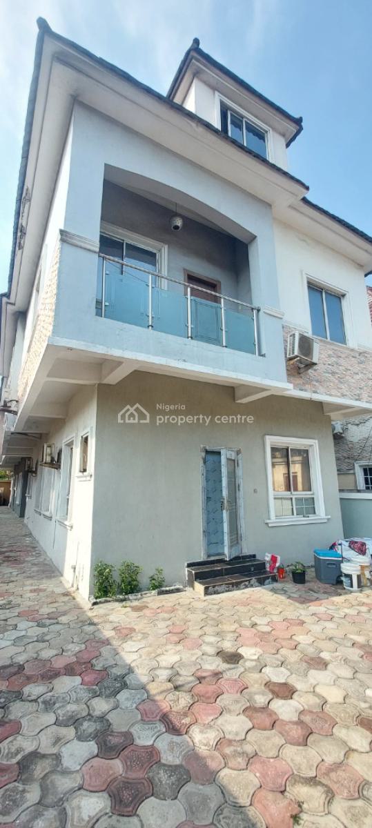 Spacious 5 Bedroom Detached Duplex with 1bq, Chevron Drive Estate, Lekki, Lagos, Detached Duplex for Rent