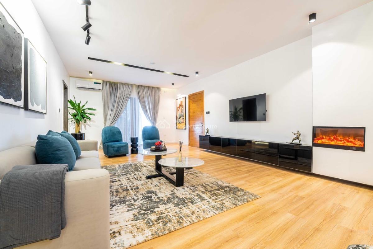 Brand New Smart Luxury 🥰 1/2 Bedroom Maisonette Apartment with City-v, Lekki Phase 1, Lekki, Lagos, Flat / Apartment Short Let