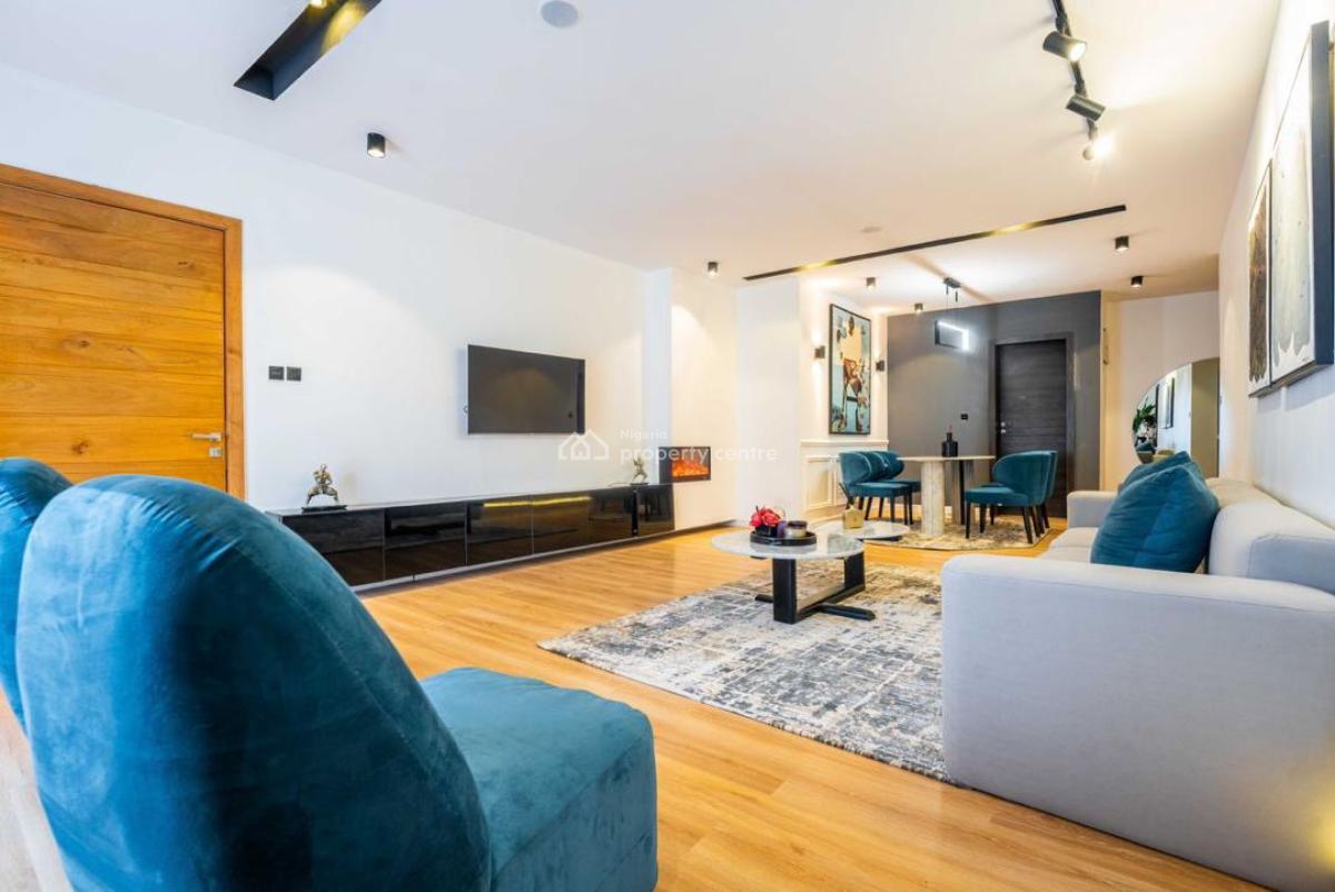 Brand New Smart Luxury 🥰 1/2 Bedroom Maisonette Apartment with City-v, Lekki Phase 1, Lekki, Lagos, Flat / Apartment Short Let