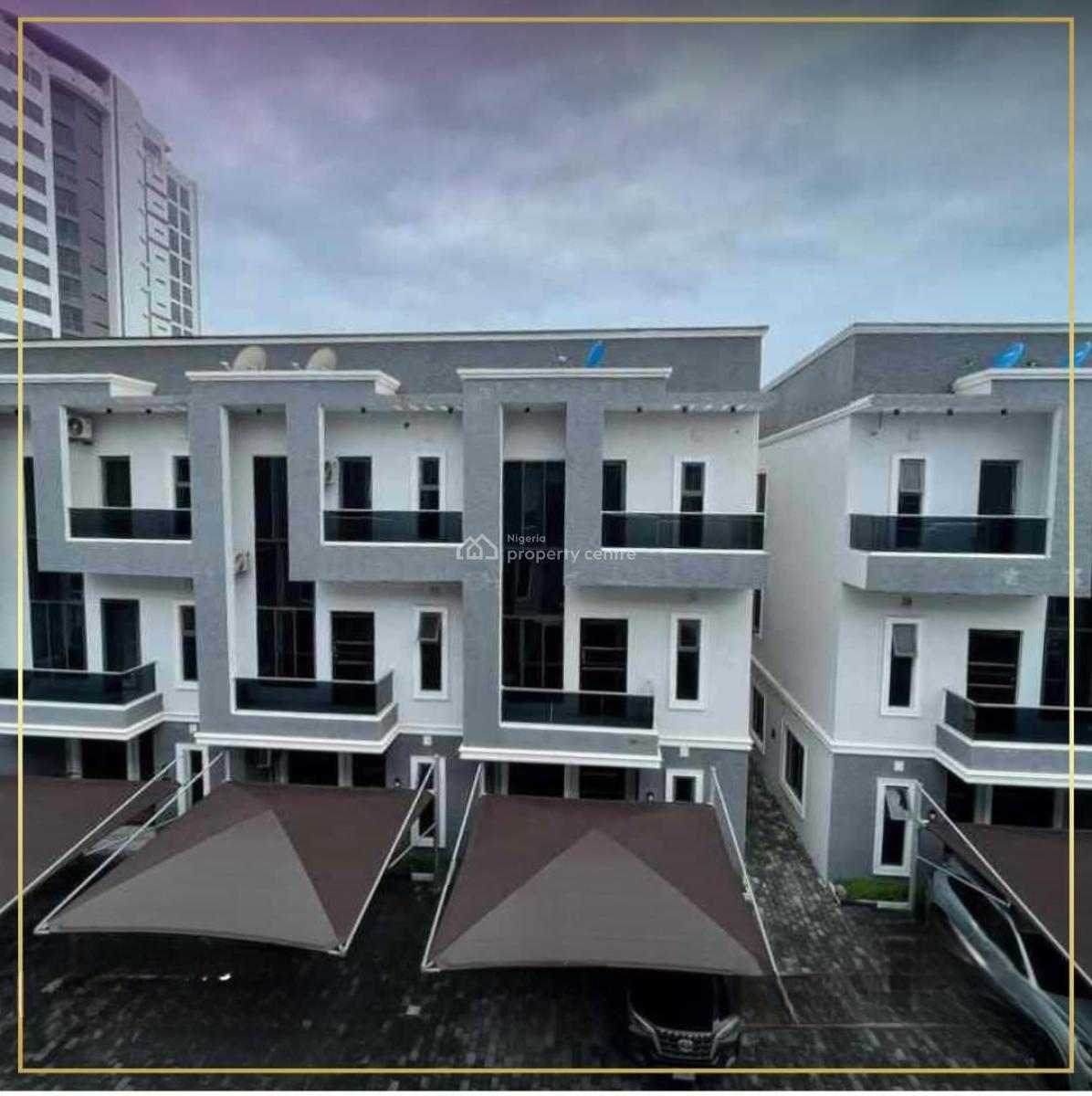 Luxury 4 Bedroom Terraced Duplex with Bq and Swimming Pool, Off Adeola Odeku, Victoria Island (vi), Lagos, Terraced Duplex for Sale