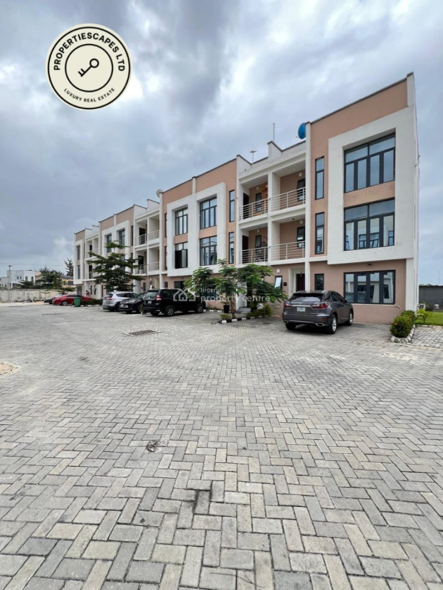 Furnished 4 Bedroom Terraced Duplex in Osapa London, Osapa London, Lekki, Lagos, Terraced Duplex for Sale