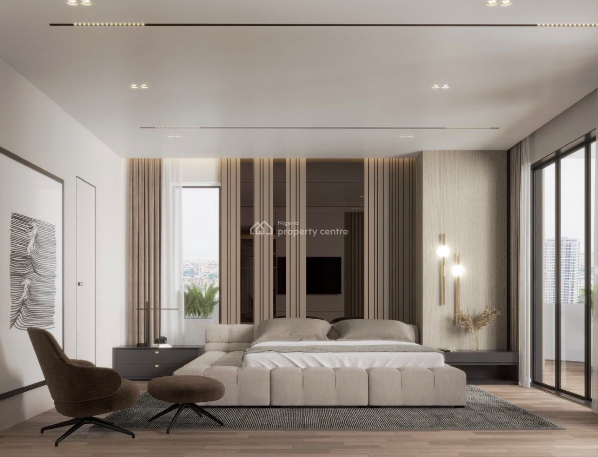 8th Floor Pent-floor 2 Bedrooms Luxury Flat with Bq, Pool and Gym, Off Ahmadu Bello Way, Victoria Island (vi), Lagos, Flat / Apartment for Sale