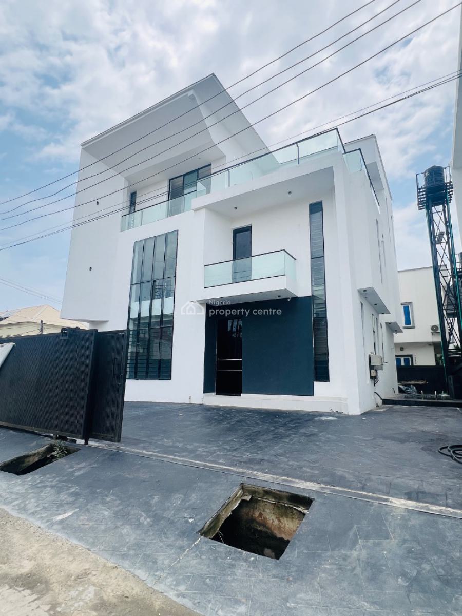 5 Bedroom Duplex with Cinema and Pool, Osapa Lekki Lagos, Osapa, Lekki, Lagos, Detached Duplex for Sale