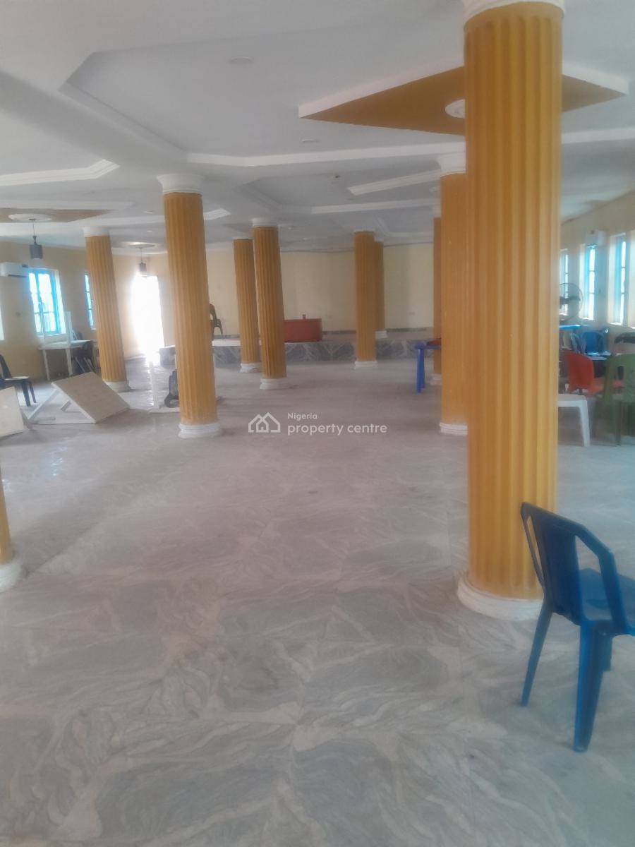 a Modern Guest House with Hall and Bar House on a Full Plot of Land, Mobil Bus Stop, Ipaja, Lagos, Hotel / Guest House for Sale