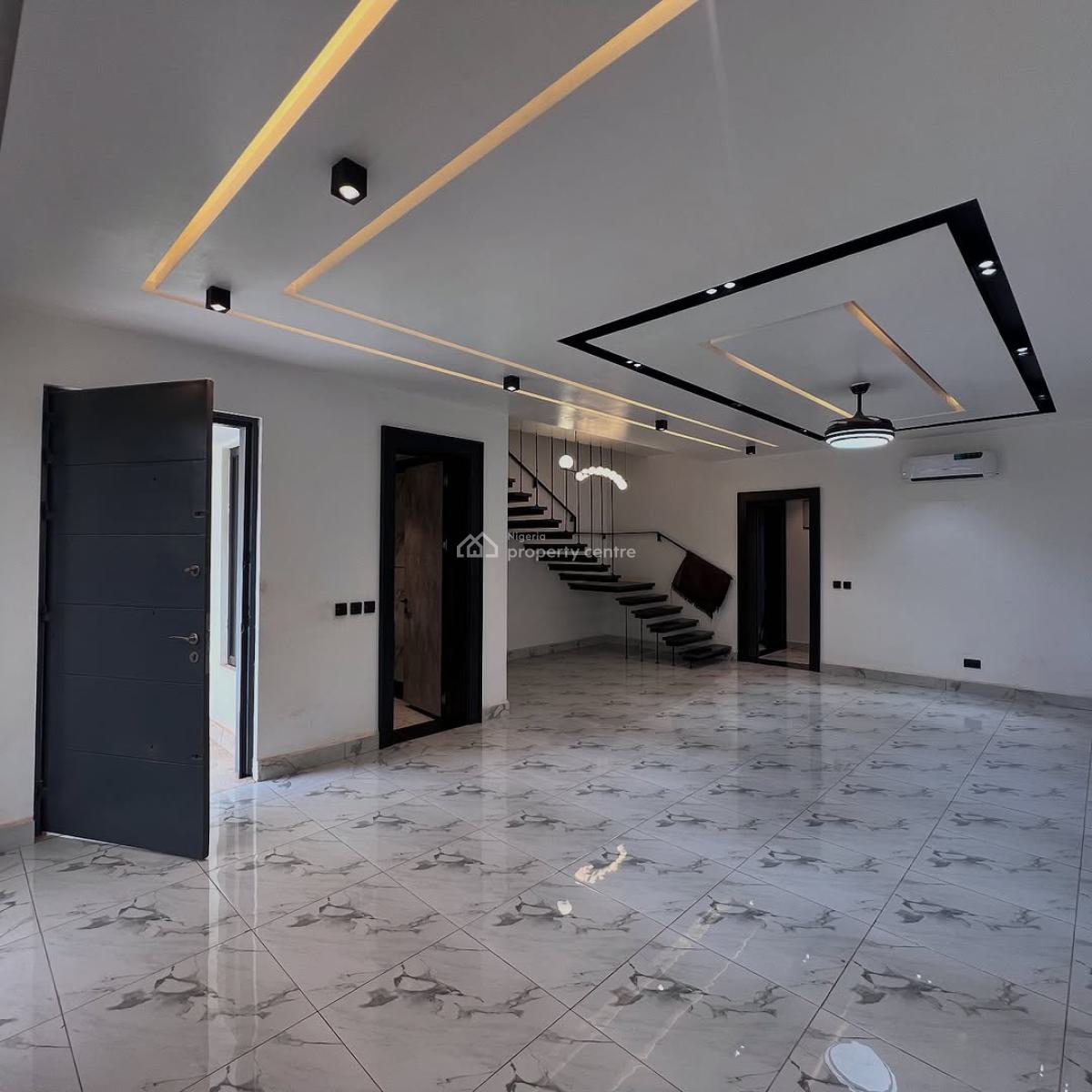 3 Bedroom-semi Detached Duplex with 1 Bedroom Bq, Life Camp, Abuja, Terraced Duplex for Sale