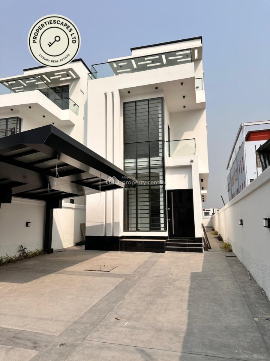 Exquisitely Built 5 Bedroom Fully Detached Duplex, Osapa London, Lekki, Lagos, Detached Duplex for Sale