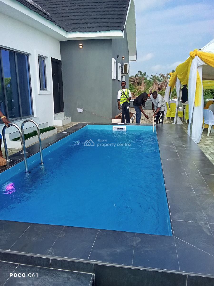 Luxury 3 Bedrooms Bungalow Resort with Installment Payment + Pool, Beside Proposed International Airport, Eleranigbe, Ibeju Lekki, Lagos, Terraced Bungalow for Sale