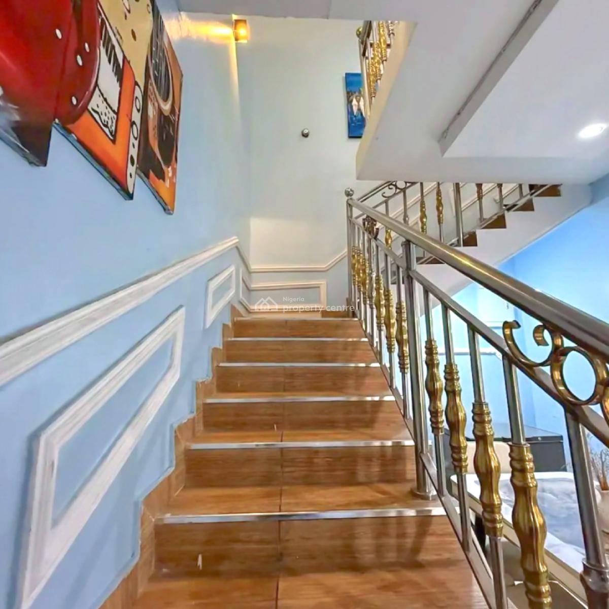 4 Bedrooms Terraced Duplex in an Estate, Garden Heights Estate, Eliozu, Port Harcourt, Rivers, Terraced Duplex for Sale