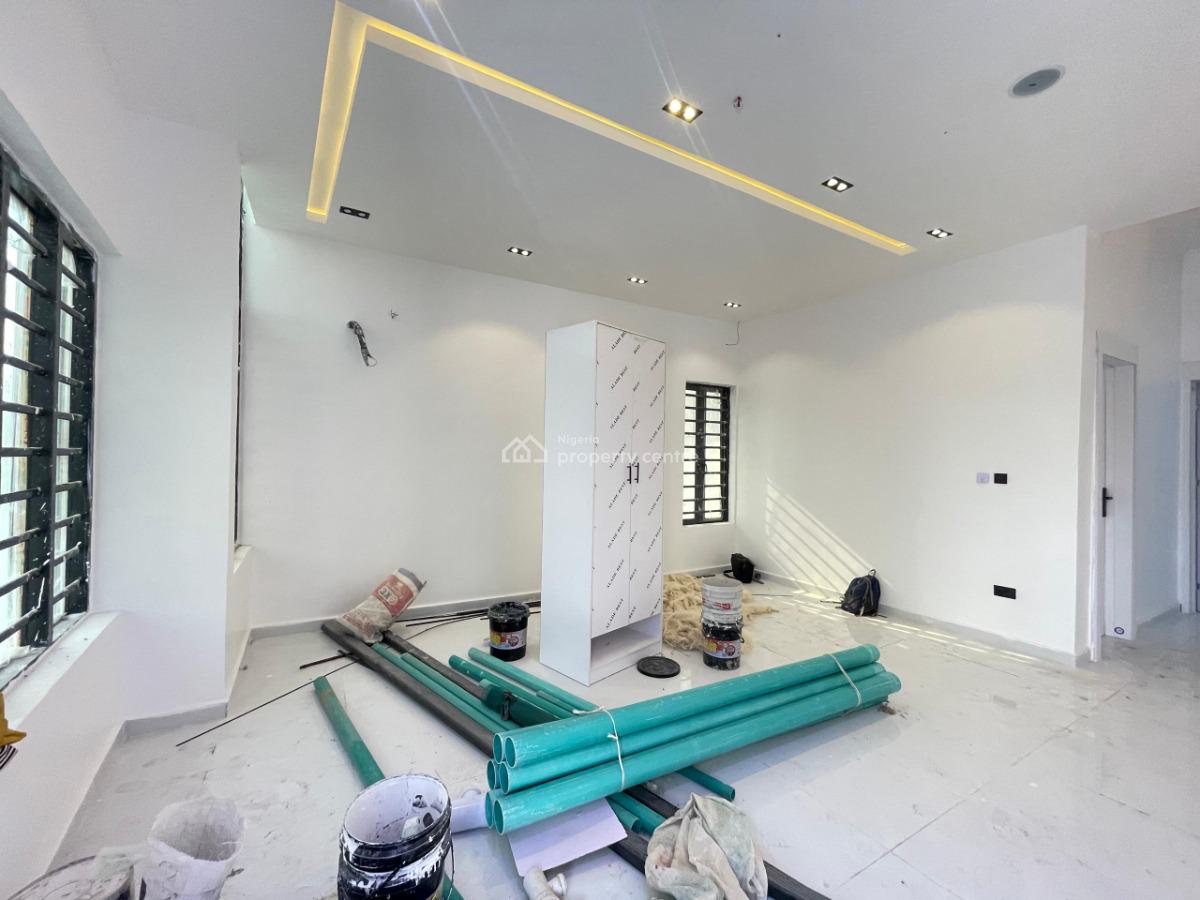 Brand New 4 Bedroom Detached House with Boys Quarter, Ocean Palm Estate, Sangotedo, Ajah, Lagos, Detached Duplex for Sale