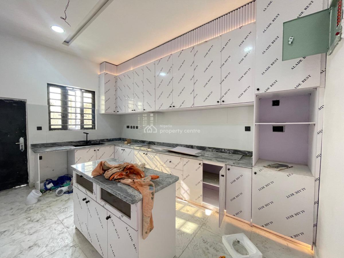 Brand New 4 Bedroom Detached House with Boys Quarter, Ocean Palm Estate, Sangotedo, Ajah, Lagos, Detached Duplex for Sale