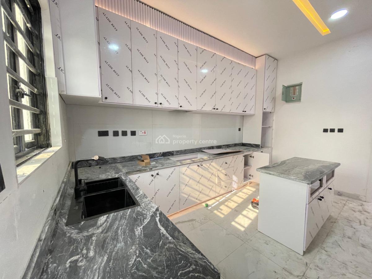 Brand New 4 Bedroom Detached House with Boys Quarter, Ocean Palm Estate, Sangotedo, Ajah, Lagos, Detached Duplex for Sale