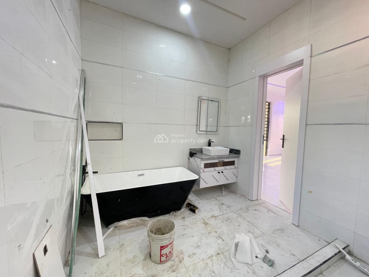 Brand New 4 Bedroom Detached House with Boys Quarter, Ocean Palm Estate, Sangotedo, Ajah, Lagos, Detached Duplex for Sale