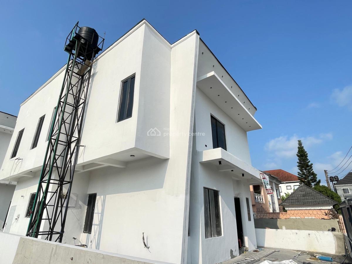 Brand New 4 Bedroom Detached House with Boys Quarter, Ocean Palm Estate, Sangotedo, Ajah, Lagos, Detached Duplex for Sale