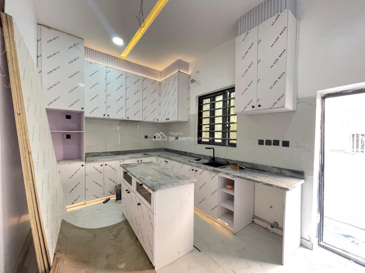 Brand New 4 Bedroom Detached House with Boys Quarter, Ocean Palm Estate, Sangotedo, Ajah, Lagos, Detached Duplex for Sale