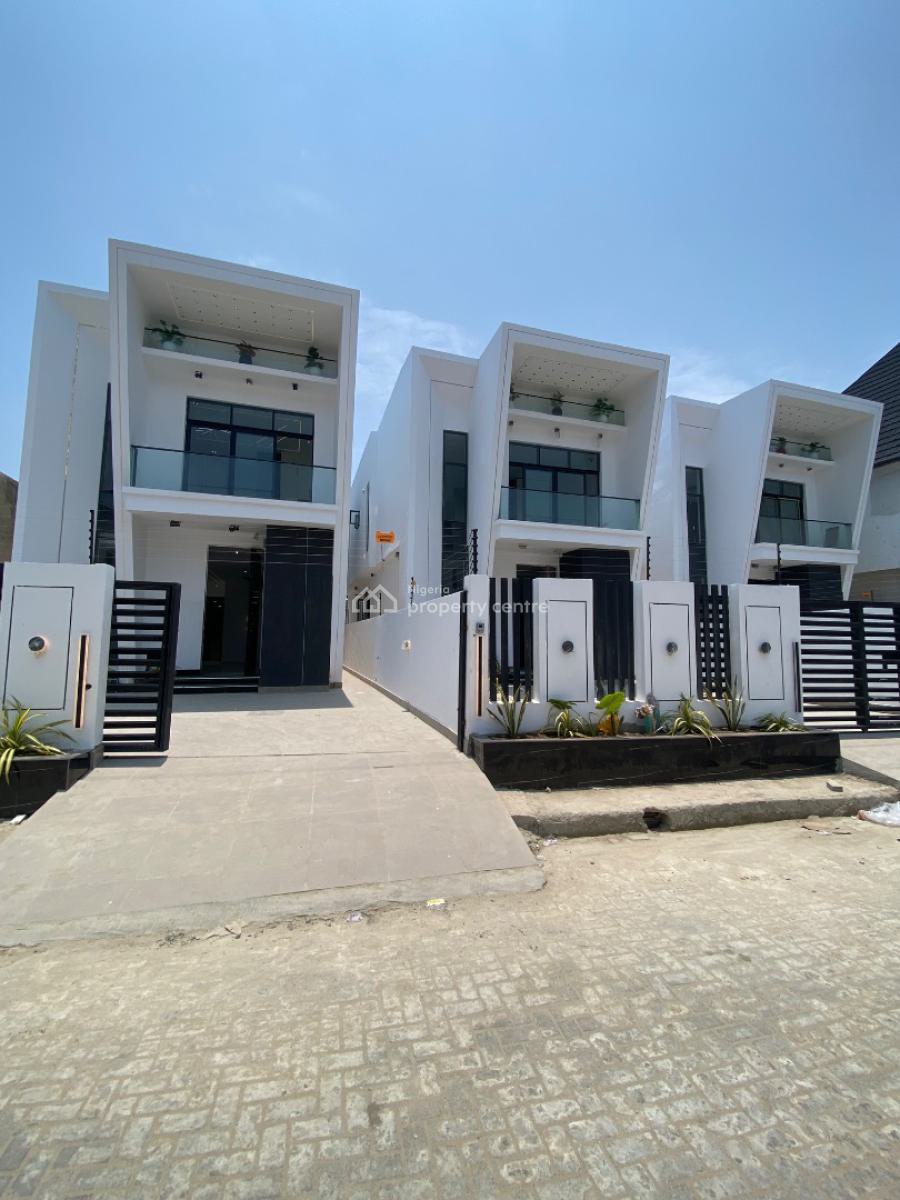 Newly Built 4 Bed Duplex in a Secured Estate, 2nd Toll Gate, Lekki, Lagos, Detached Duplex for Sale