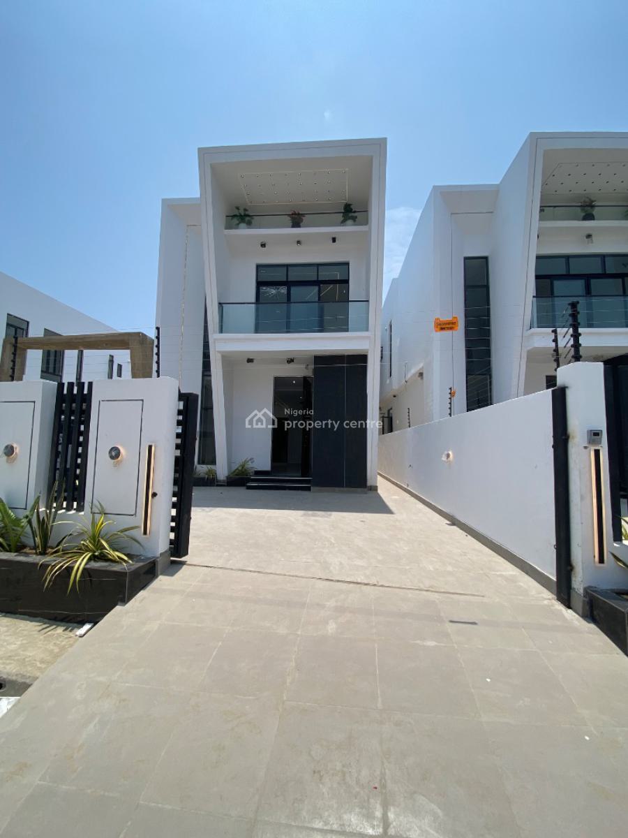 Newly Built 4 Bed Duplex in a Secured Estate, 2nd Toll Gate, Lekki, Lagos, Detached Duplex for Sale