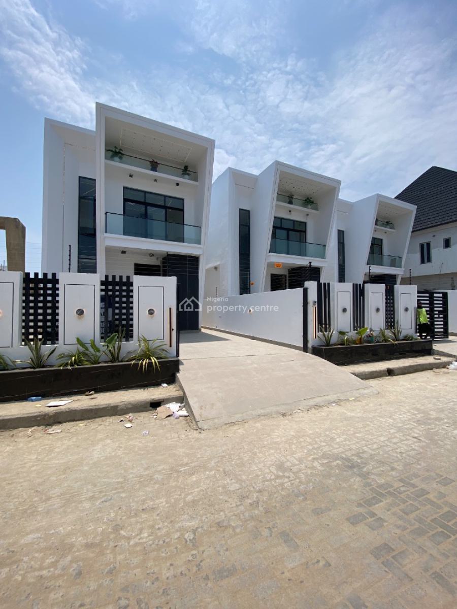 Newly Built 4 Bed Duplex in a Secured Estate, 2nd Toll Gate, Lekki, Lagos, Detached Duplex for Sale