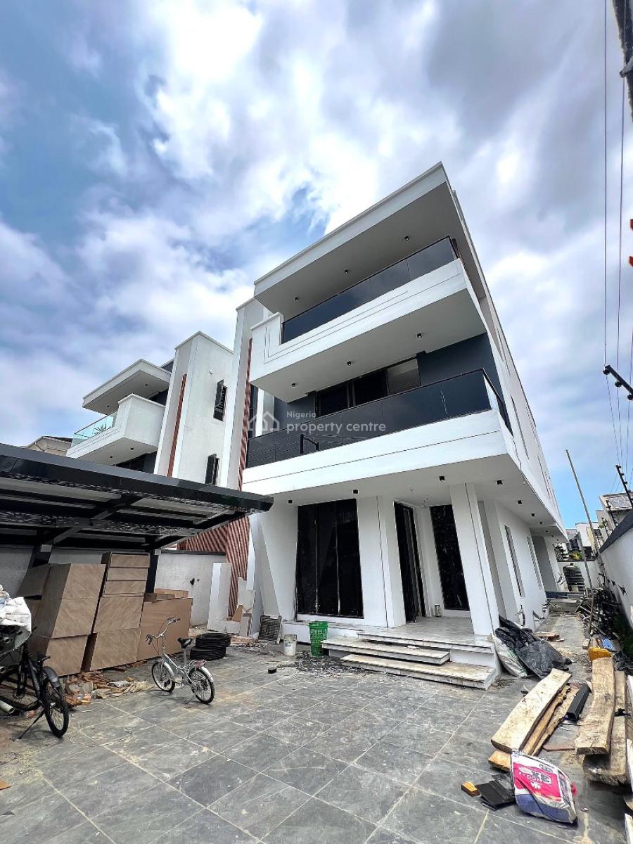Spacious 5 Bedroom Fully Detached House with Bq, Lekki Phase 1, Lekki, Lagos, Detached Duplex for Sale