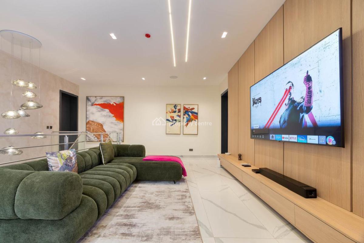 a Brand New Luxury 3 Bedroom Apartment with Ps5, Air Hockey, 24/7 Secur, Victoria Island (vi), Lagos, Flat / Apartment Short Let