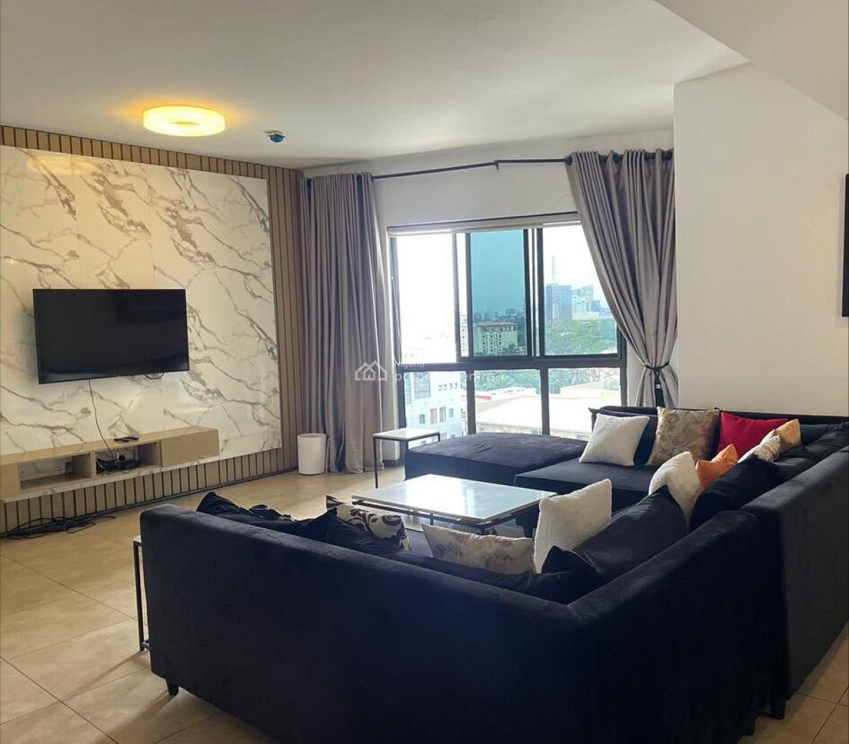 4 Bedroom Fully Furnished Apartment with Bq, Victoria Island (vi), Lagos, Flat / Apartment for Rent