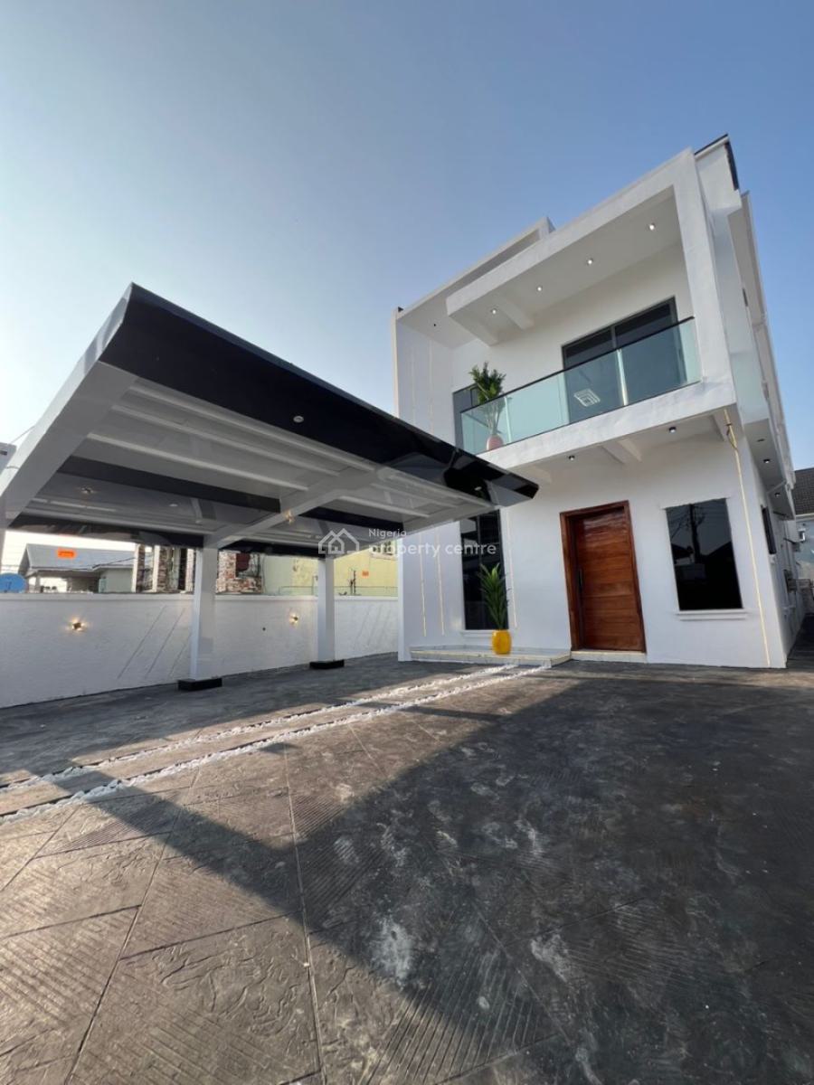 Well Detailed 5bedroom Detached Home, Thomas Estate Ajah, Ajah, Lagos, Detached Duplex for Sale