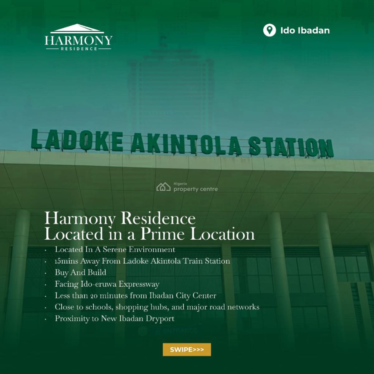 Get The Most Affordable Property with Verified Documents, 100% Dry, Ido, Oyo, Residential Land for Sale