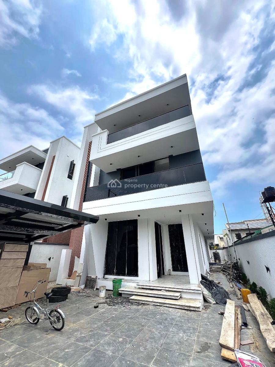 5 Bed Fully Detached House + Bq + Gym + Cinema + Swimming Pool, Lekki Phase 1, Lekki, Lagos, Detached Duplex for Sale