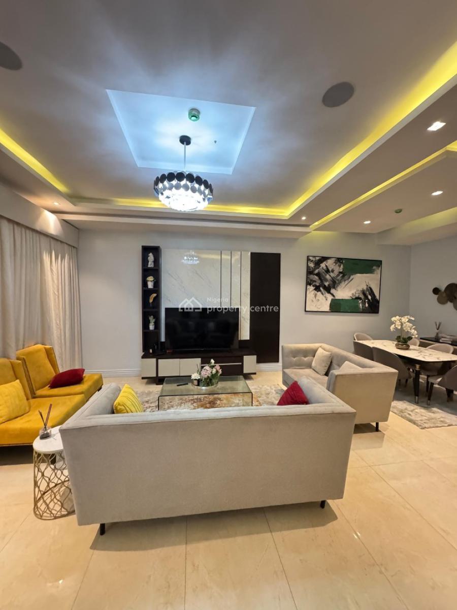 Spacious 3 Bedrooms Terrace with Bq, Banana Island Estate, Ikoyi, Lagos, Terraced Duplex for Rent