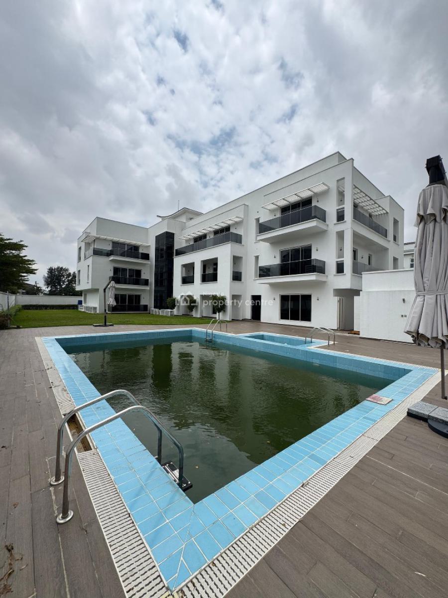 Spacious 3 Bedrooms Apartment with Bq, Banana Island Estate, Ikoyi, Lagos, Flat / Apartment for Rent