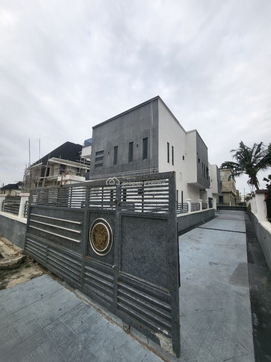Luxurious Fully Detached 4 Bedrooms Duplex, with Roof-top, in Secured Estate, Sangotedo, Ajah, Lagos, Detached Duplex for Sale