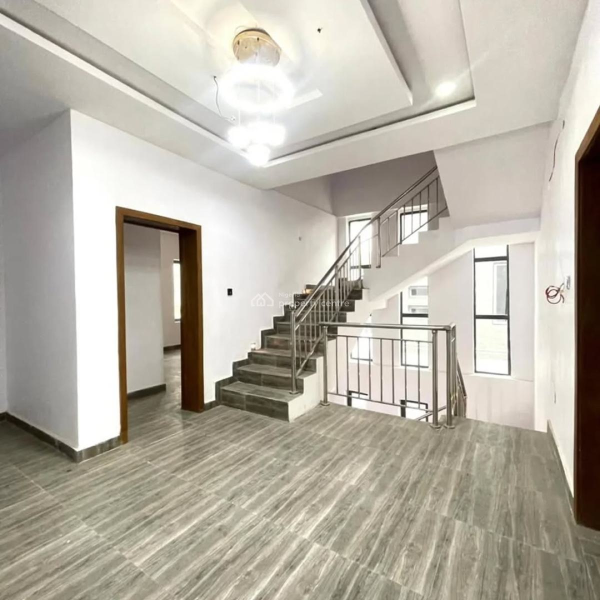 Luxurious Fully Detached 4 Bedrooms Duplex, with Roof-top, in Secured Estate, Sangotedo, Ajah, Lagos, Detached Duplex for Sale